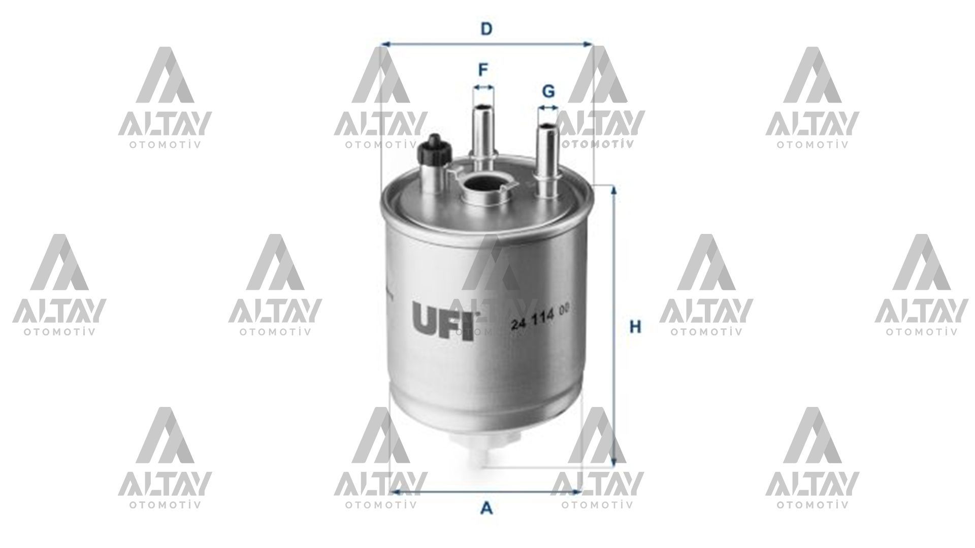 YAKIT FILTRESI ( MAZOT) KANGO II / LAGUNA III / LATITUDE 10=> 1.5 DCI-2.0 DCI AÇIK TIP OEM (ORİJİNAL EQUİPMENT MANUFACTURER)