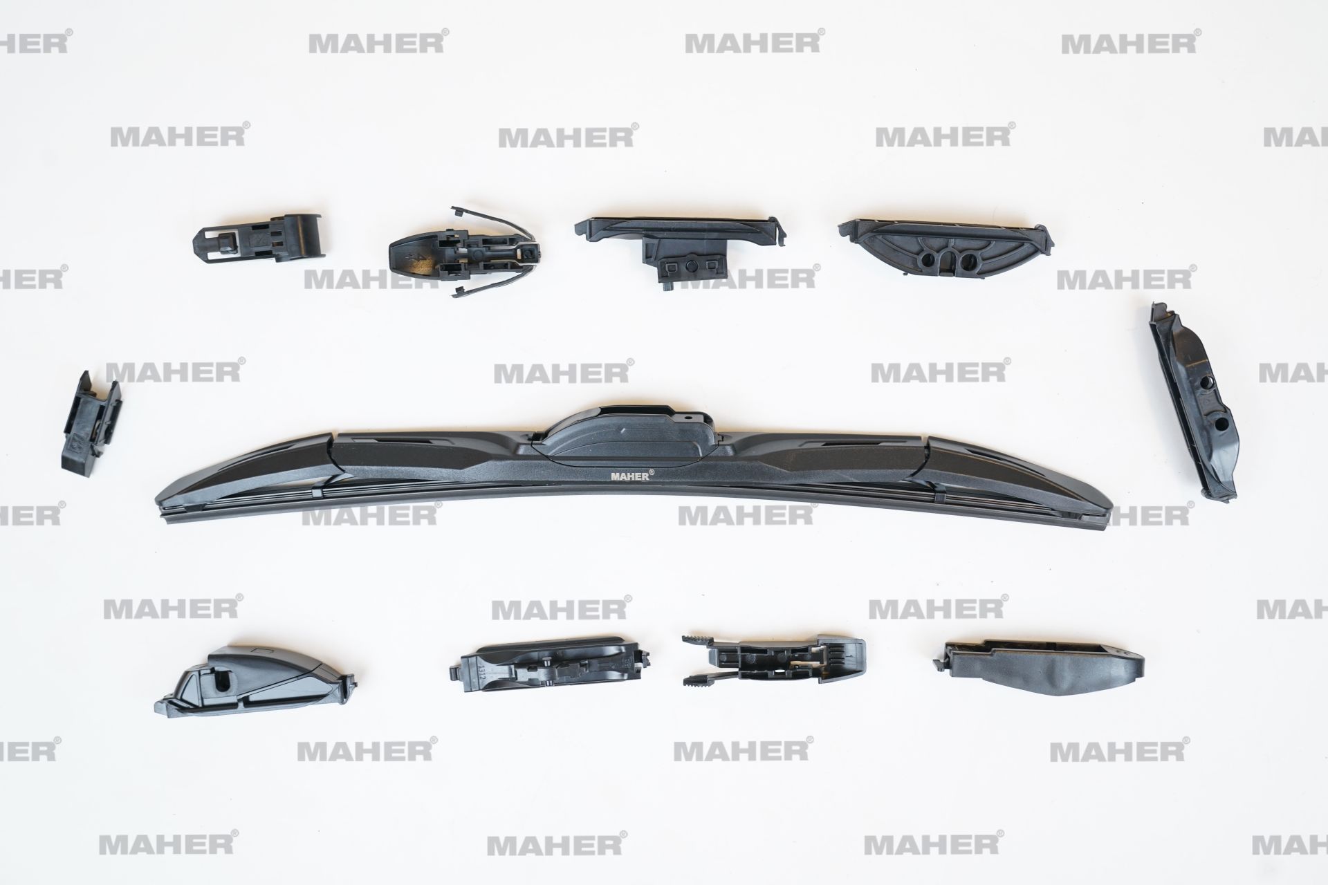 Silecek Süpürgesi Hybrıd Tip Üniversal 16 Aparatlı 16'' (400Mm) 29947