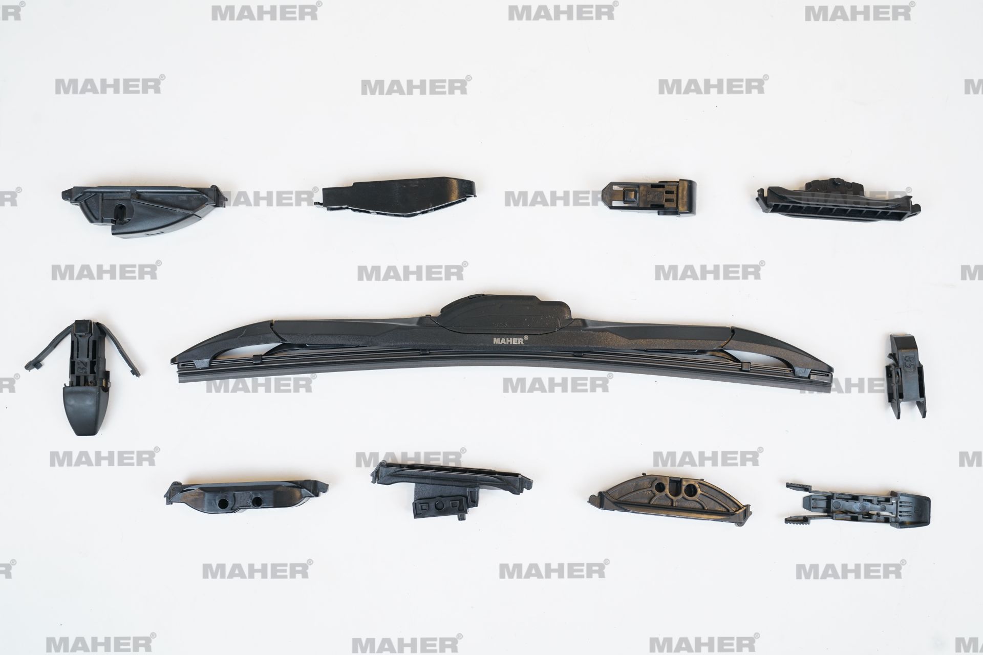 Silecek Süpürgesi Hybrıd Tip Üniversal 16 Aparatlı 14'' (350Mm) 29945