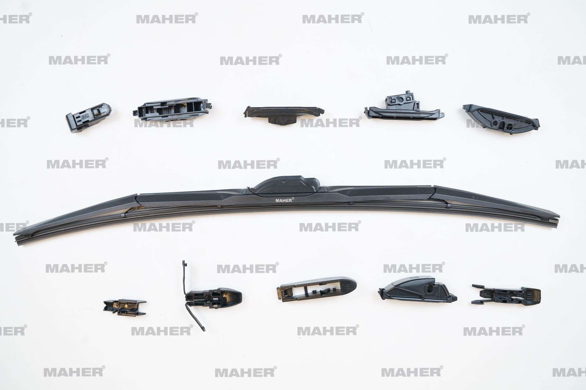 Silecek Süpürgesi Hybrıd Tip Üniversal 16 Aparatlı 24'' (600Mm) 29954