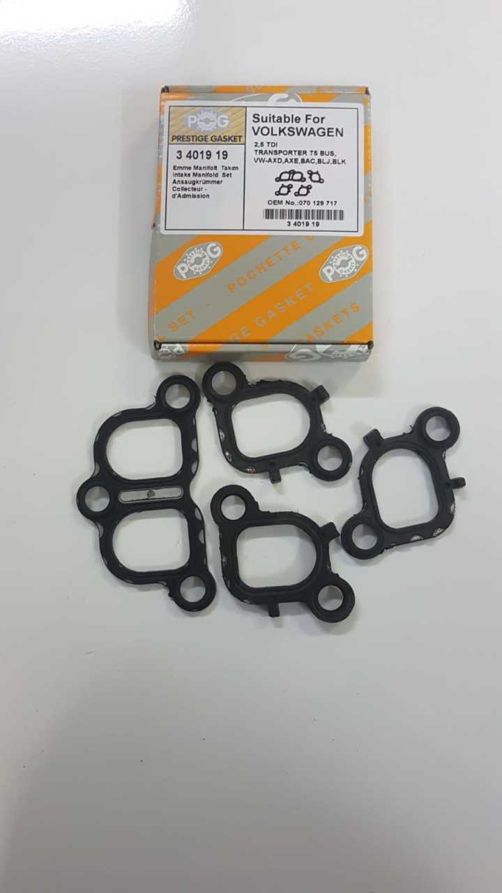 Manıfold Contası Emme Axd-Axe-Bac-Blk-Blj Touareg-T5 2.5Tdı Elr016.961 070129717