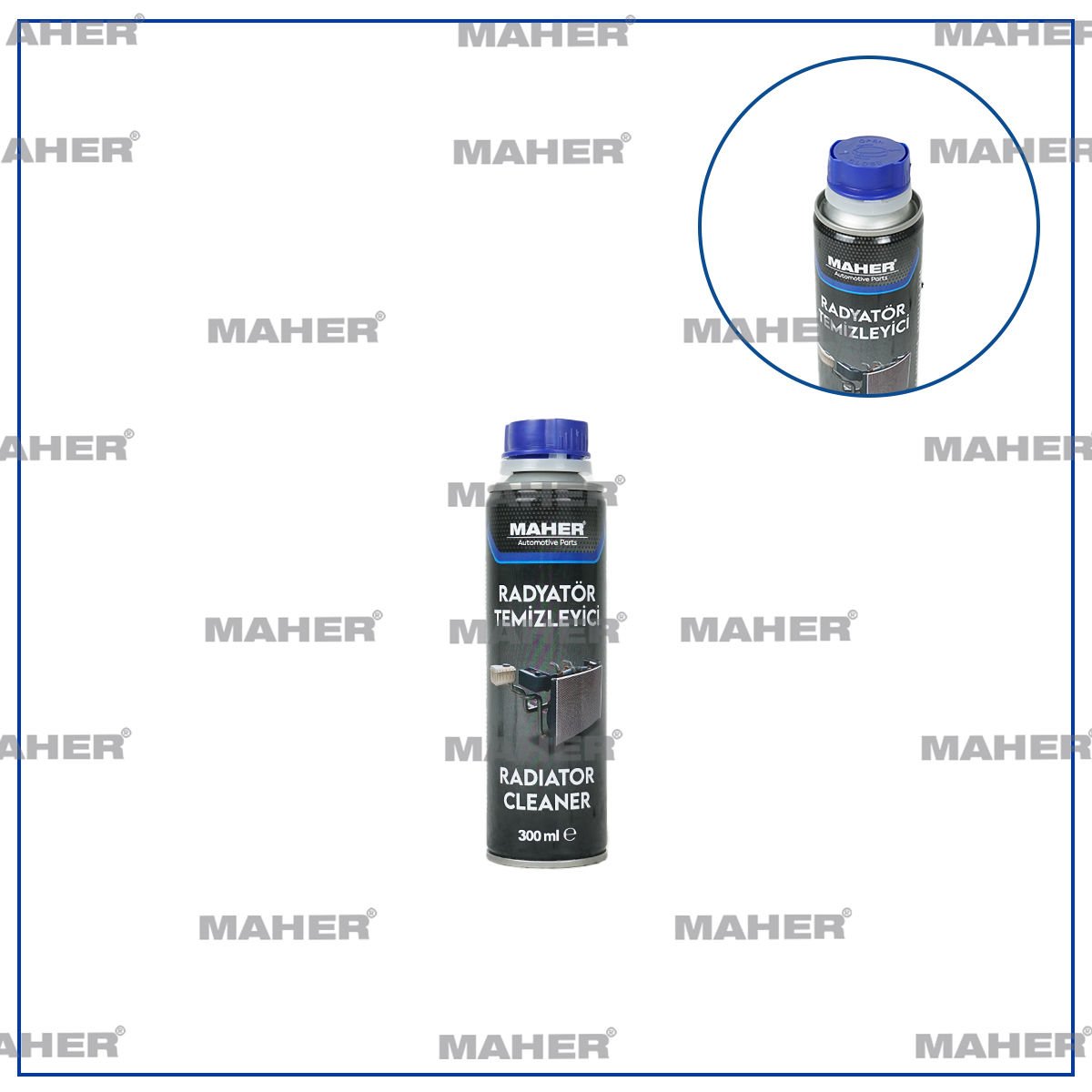 RADYATÖR VE SOĞUTMA SİSTEM TEMİZLEYİCİ SIVISI 300ml