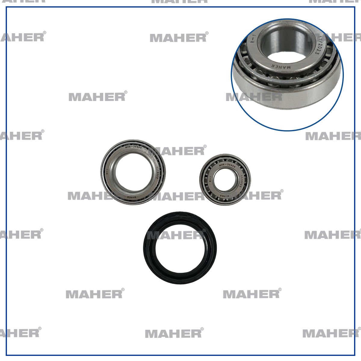 TEKER KITI ARKA AUDI 80 / 90 / 100 / OPEL CORSA B / COMBO B / ASTRA F / VECTRA A / 1.9 TDI SEAT IBIZA / CORDOBA / TOLEDO (40*52/58*8,5)