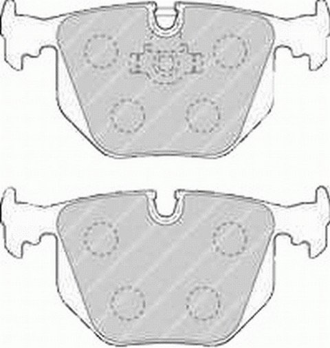 X5 E53 - R.Rover Vouge Arka Balata 34216761248 21282 21487 34211164581 34211164582 34213403