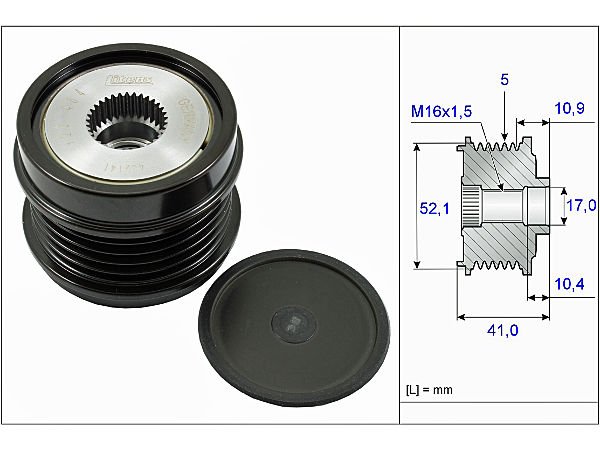 M.BENZ M270 W117-156-176-246 ŞARJ DİNAMO KASNAĞI 2701550315