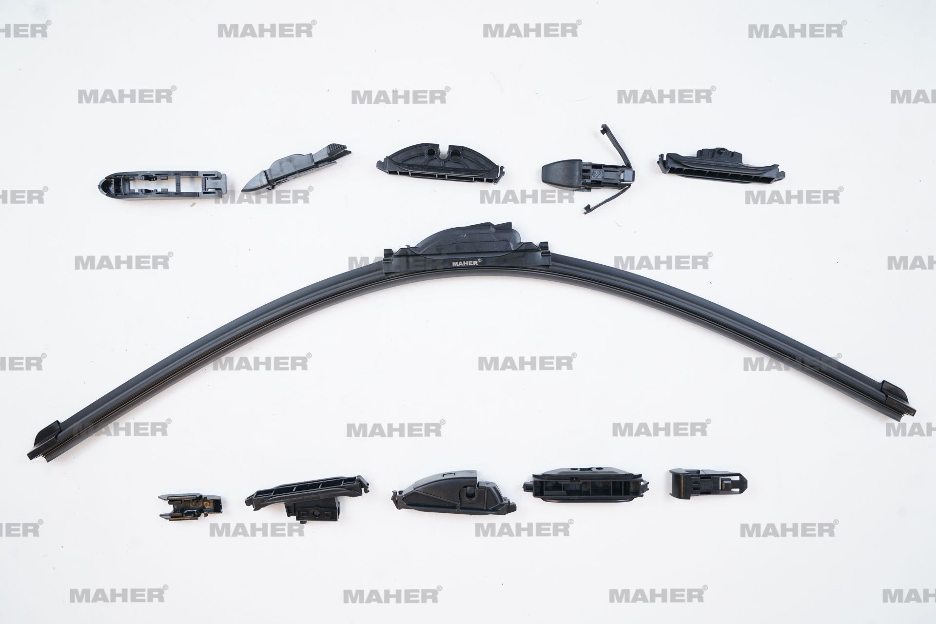 SİLECEK SÜPÜRGESİ TEK TİP ÜNİVERSAL 16 APARATLI 26'' MUZ (650mm)