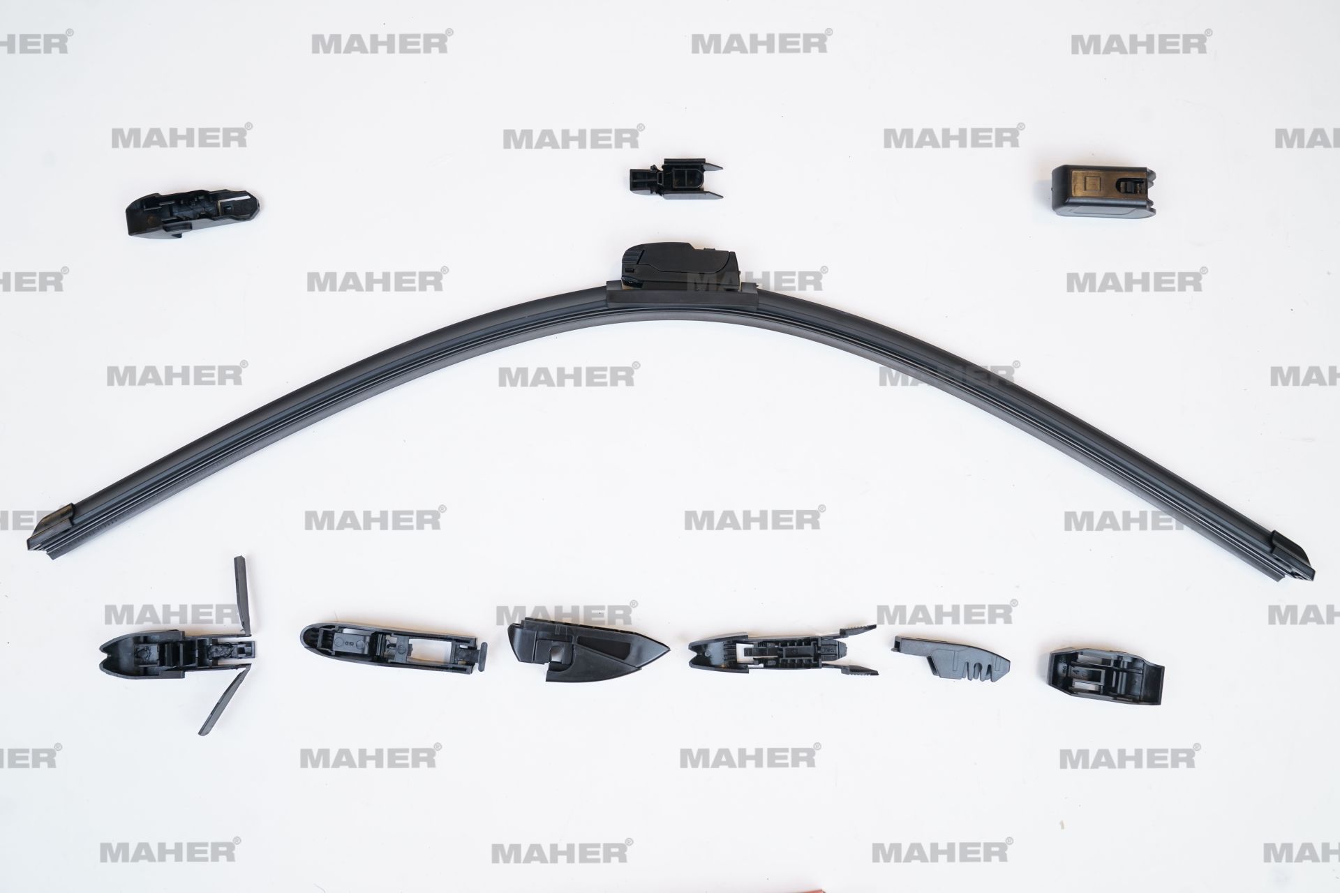 SİLECEK SÜPÜRGESİ TEK TİP ÜNİVERSAL 10 APARATLI 26'' MUZ (650mm)