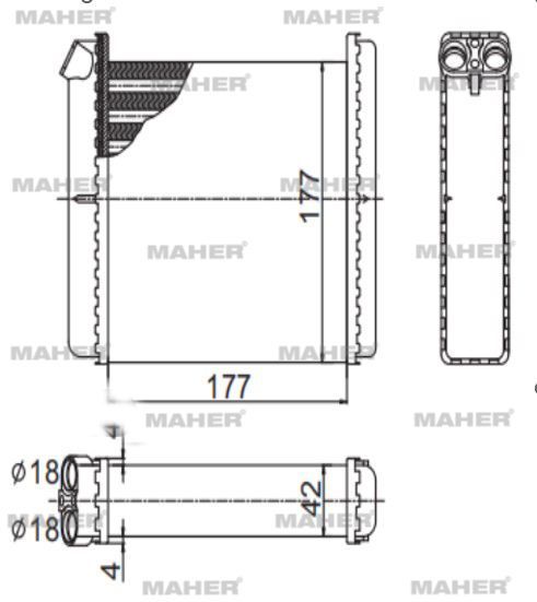 RADYATÖR KALORİFER VECTRA A    88-95 MEKANİK