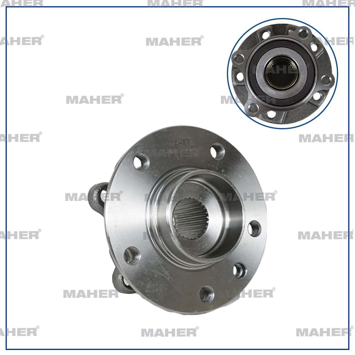 TEKER PORYASI 500X 14=> 1.6JTD ON RULMANLI 5 BIJON ABS SENSORLU