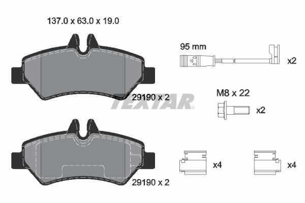 Fren Balatası Spr-Crafter A0044206920