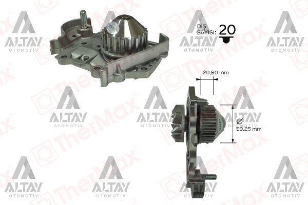 Devırdaım Symbol 98-12 / Logan 04-12 / Clıo Iı 98-05 / Megane I 96-03 / 1.4 (K7J-K7M) Alumınyum Pervane 8200146298