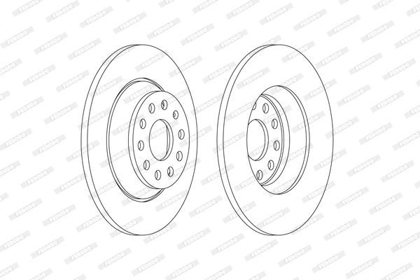 Vw Passat Q3 Fren Diski Arka 3Q0615601 3Q0615601 3Q0615601A