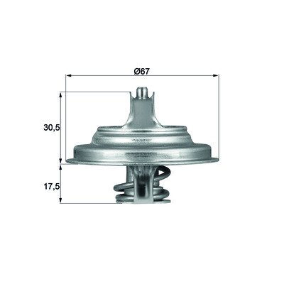 Termostat 83C M.Benz Lkw Axor 906 / Atego 904 0042031675 Tx 54 83D