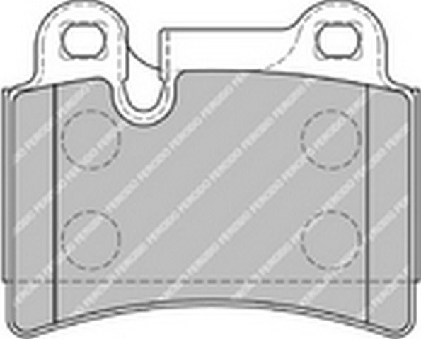 Vw Touareg 06-10 Fren Balatası Arka 7L6698451B 24097 7L6698451B