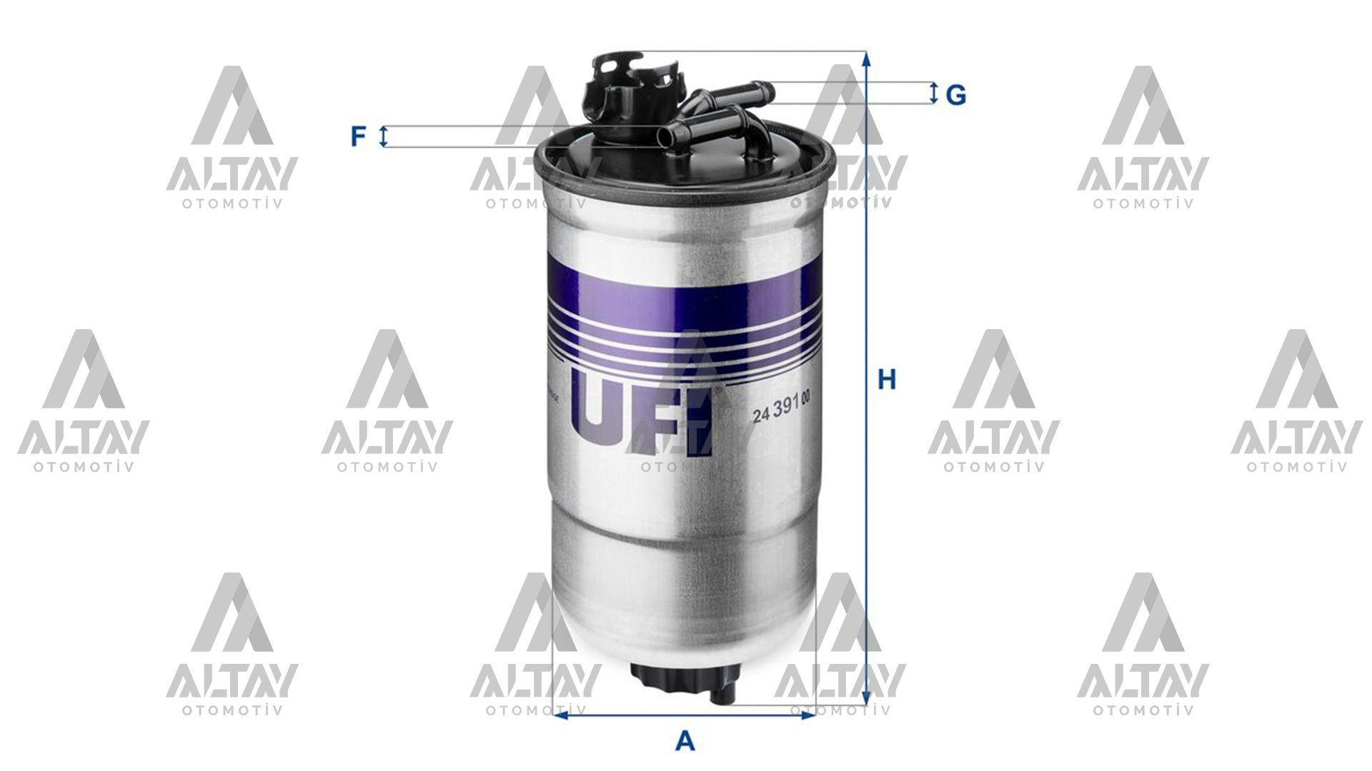 YAKIT FILTRESI (MAZOT) GOLF4 / BORA / PASSAT / LT35 / TOLEDO / FIAT PUNTO 98-03 1.9 TDI-2.5 TDI AGR-AHF-AVG-ANJ-AVR *OE*
