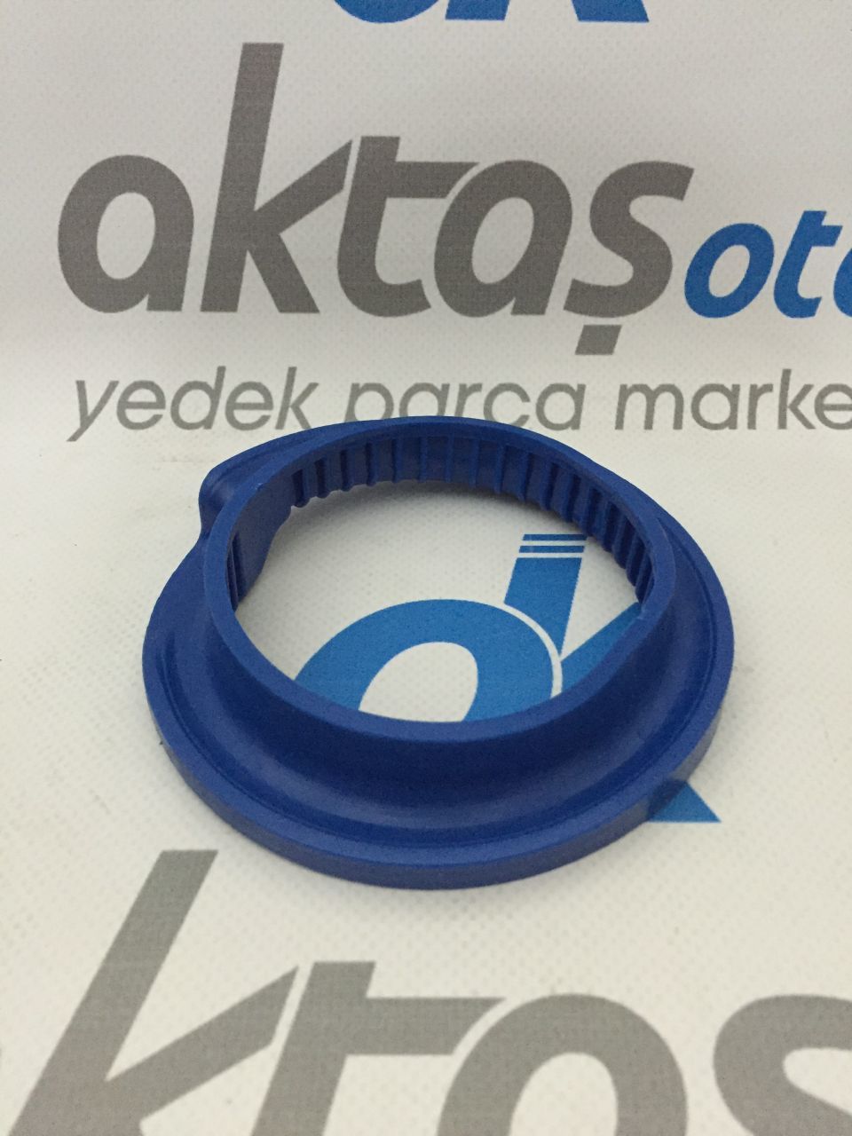 Helezon Üst Lastiği Mavi Tırtıklı