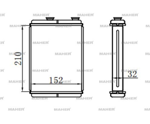 RADYATÖR KALORİFER DOBLO 01-10 BRAZING