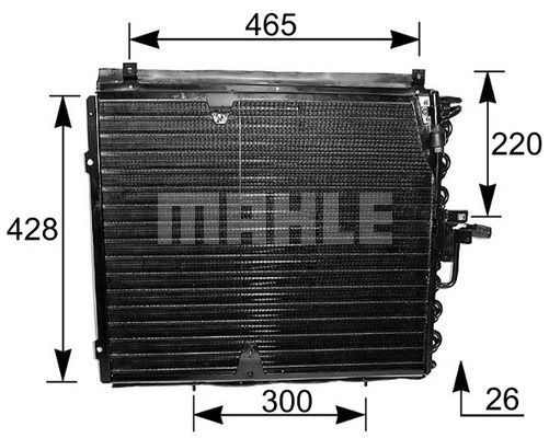 M.Benz W 124 M102 Radyatör 1248301770 124 830 10 70 1248301070 1248301770 A1248301070 A124