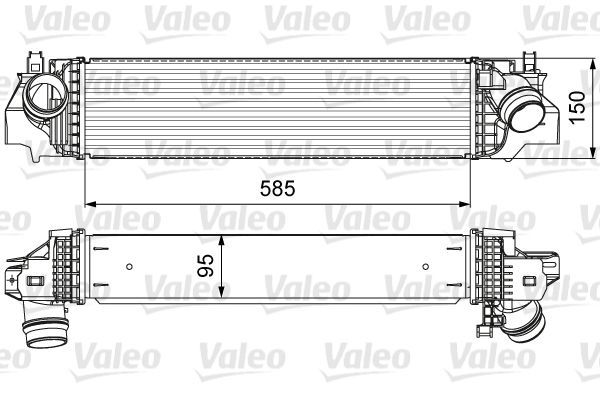 BMW F45-F48 B37/B47/B48 TURBO RADYATÖRÜ 17517617598