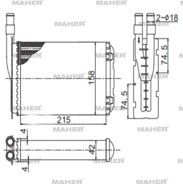 RADYATÖR KALORİFER R9 85-00 / R11 85-00 / FLASH 85-00 MEKANİK