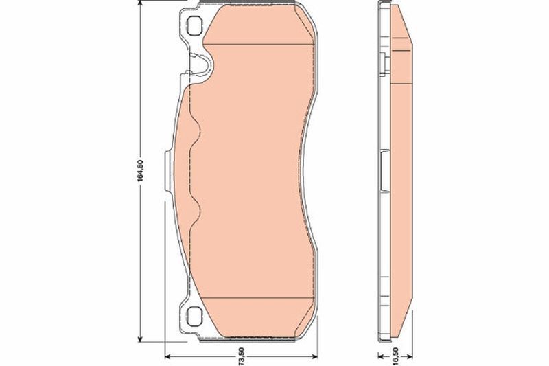 BMW E87-E90 ÖN BALATA 34116786044 -- 2431601