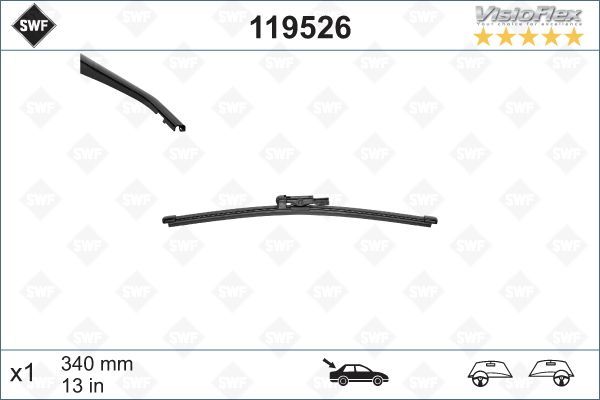 Bmw - Land Rover M.Benz Arka Silecek 61622990035 A1178200045 A2188200045 A333H