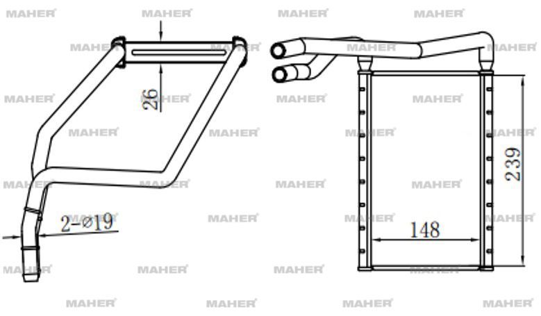 RADYATÖR KALORİFER CUSTOM 12=> BRAZING