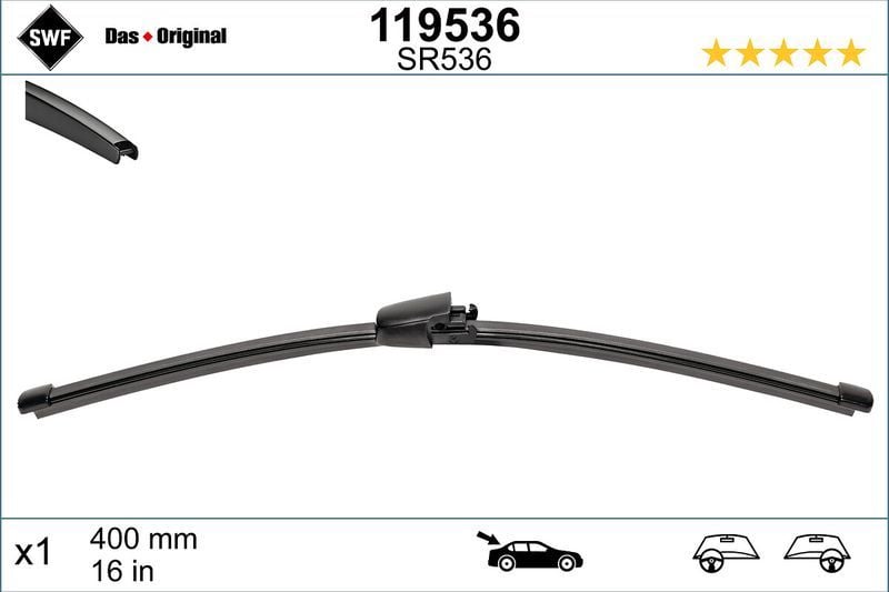 BMW G07 X7 ARKA SİLECEK ( 40 CM) 61627474264