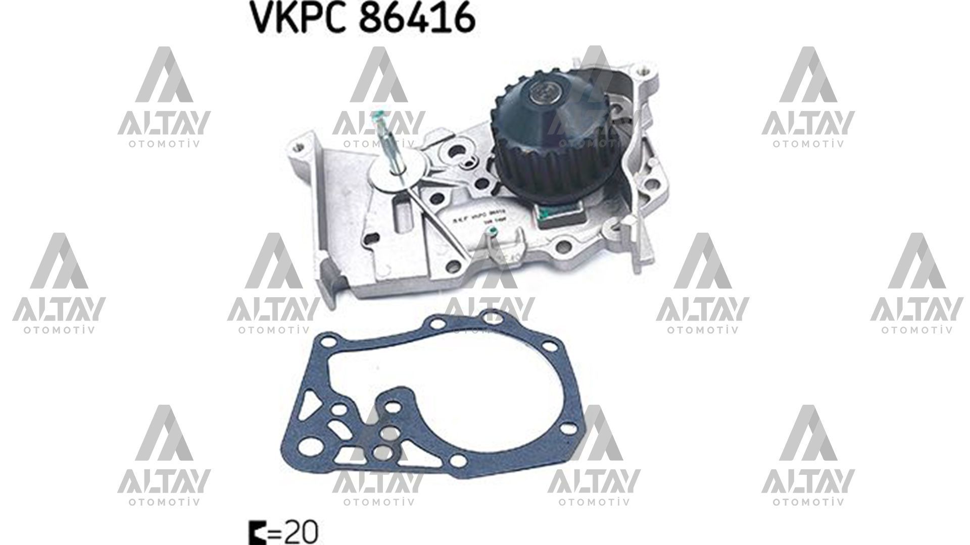 DEVİRDAİM MEGANE I 96-03 / CLIO II 98-12 / MEGANE II 02-08 / 1.6 16V (K4M768-K4M762-K4M788) ÇELIK PERVANE ORJİNAL TİP