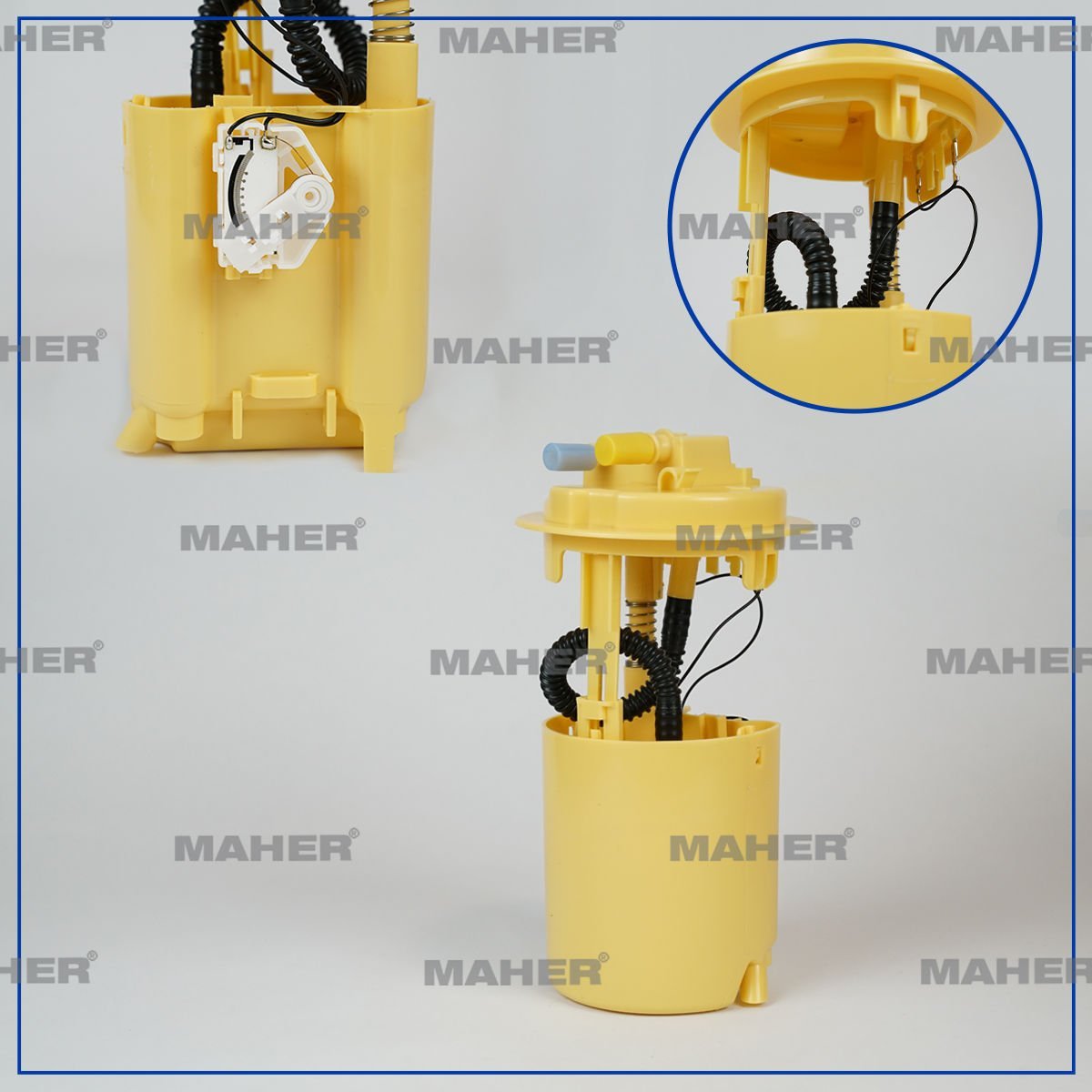 DEPO ŞAMANDIRASI KOMPLE PARTNER / BERLINGO 04=> 1.9 DW8