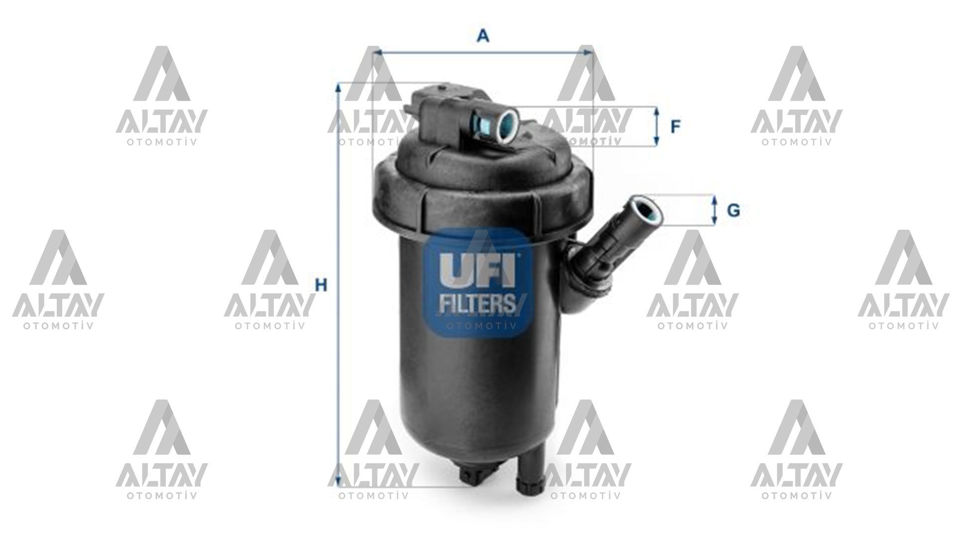 YAKIT FİLTRESİ KOMPLE (MAZOT) ALBEA / PALIO / DOBLO / DUCATO / ASTRA H / CORSA C / LACETTİ 03=> Z13DTH 1.3D
