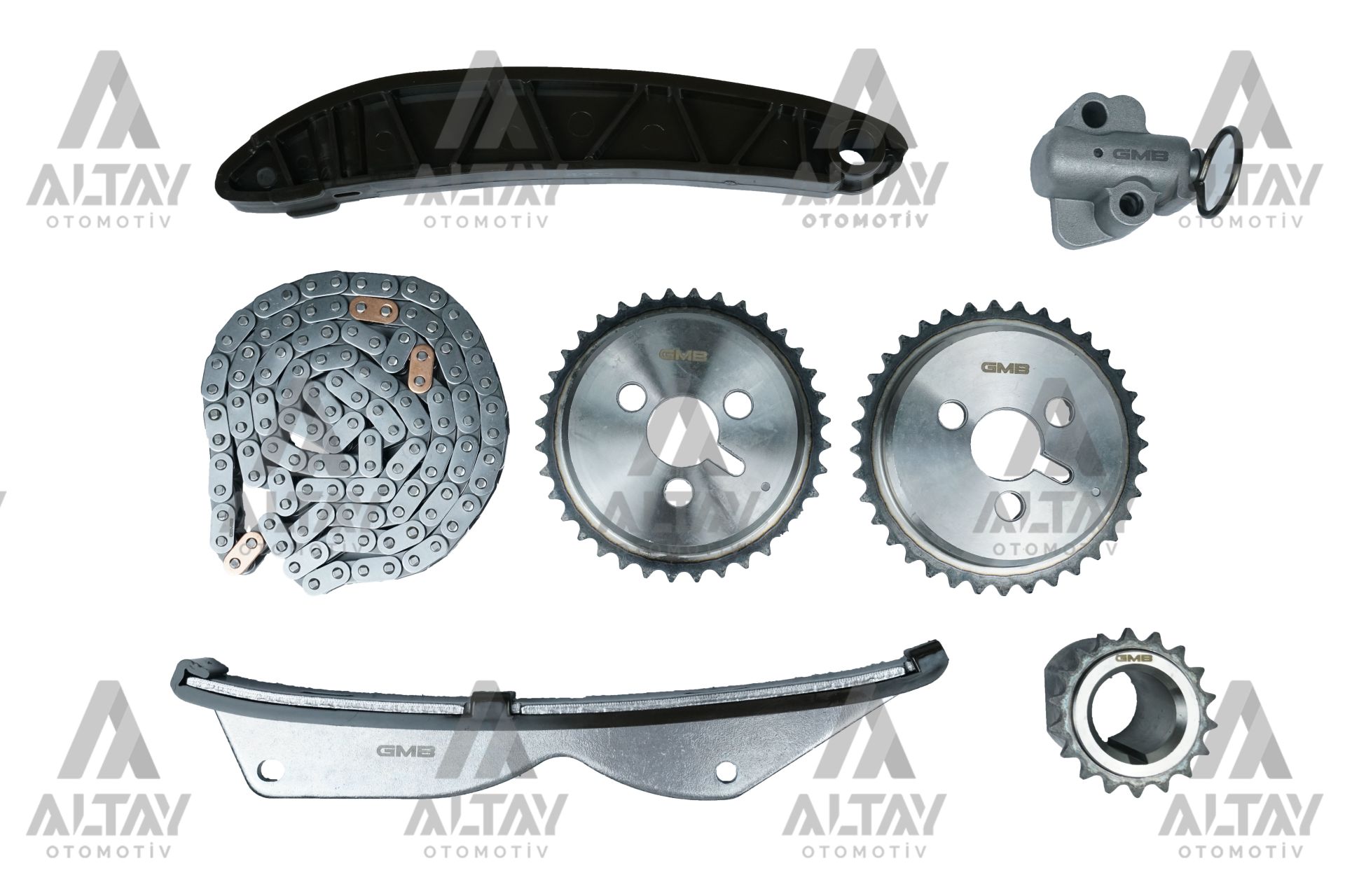 EKSANTRİK ZİNCİR SETİ KALOS 03-08 1.2-1.4 / AVEO 06-11 1.2 8V / SPARK 10-14 1.0 16V-1.2 16V / F14S3-F14D3 (7 PARÇA) 96416302