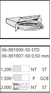 Vw A4 1,8 Tfsi Segman Std (1,2 1,5 2) 06J198151