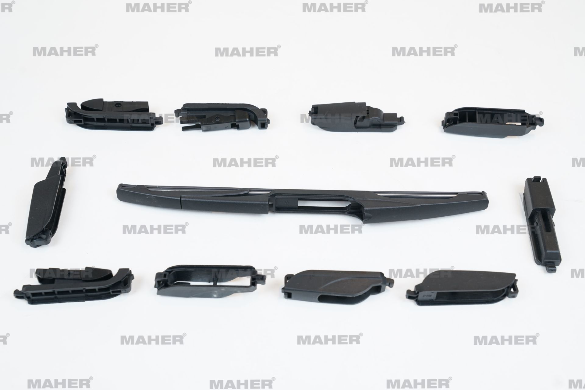 Silecek Süpürgesi Arka Plastik Tip 10 Aparatlı 11'' (280Mm) 30010