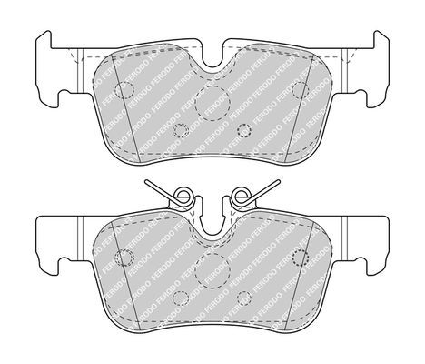 Bmw F45-F60 Arka Balata 34216859917 34201543683 34206885547 34216859917 34216860403