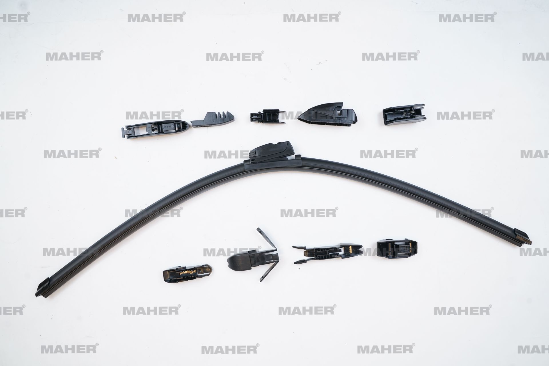 Silecek Süpürgesi Muz Tip Üniversal 10 Aparatlı 28'' (700Mm) 29980