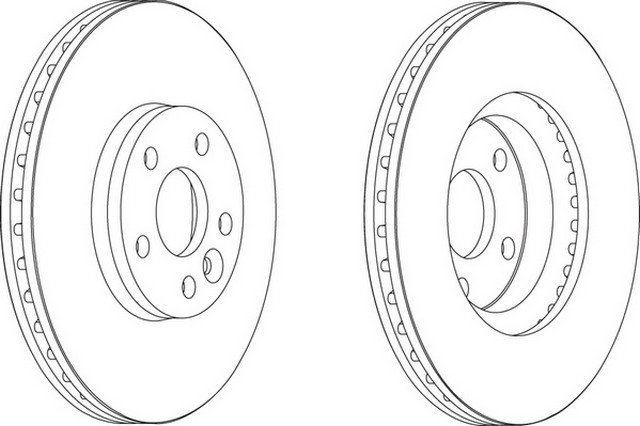 Freelander 2-Evouge Ön Disk Tk Lr007055-Lr000571 1379965 1420600 30769056 31202331 6G912C37
