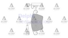 FREN BALATA TRANSPORTER T5 03-09 / TRANSPORTER T6 09=> (FİŞLİ 200mm) ÖN 16''