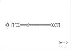 Fren Hortumu Arka 235mm Spr-Lt 1995-06 - A9044280435