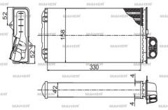 RADYATÖR KALORİFER MASTER II  98-03 MEKANİK