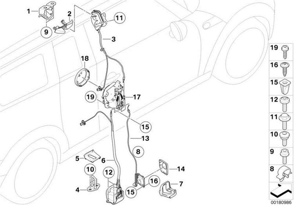 KAPI AÇMA MANDAL ÇERÇEVE 51422756019 51422756019 51422756019