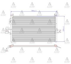 Radyatör Klima Accent 95-00 9760622051