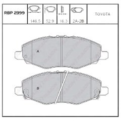 On Fren Balata - Hılux-Vıgo 4Wd 06- Rbp2399