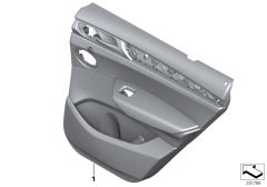 KAPI DÖŞEMESİ ARKA F25/L BMW 51427279927