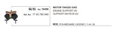 MOTOR TAKOZU SAĞ 10456 R19 MEGANE I 7700785949