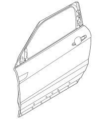 KAPI ÖN/R EVOQUE 3-KAPI LAND ROVER LR028554