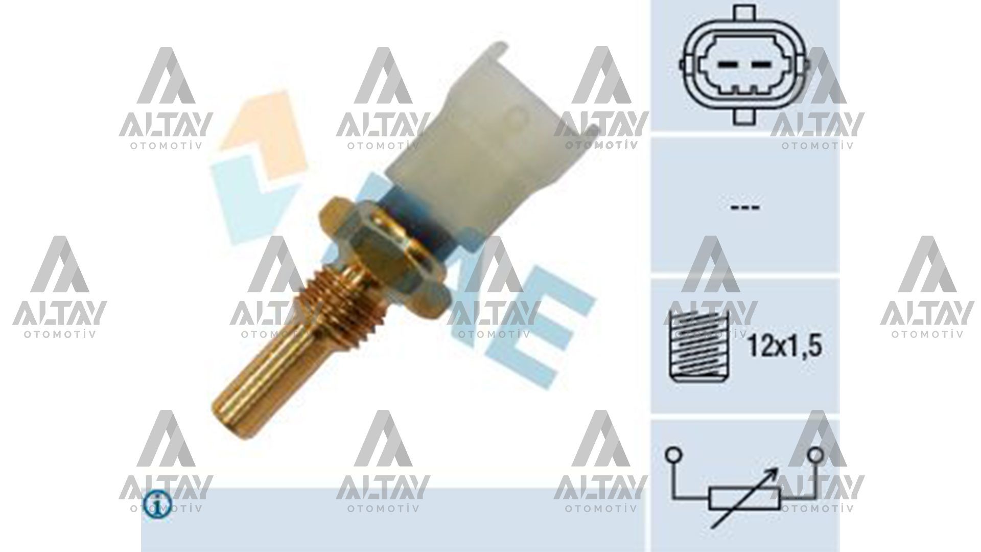 MÜŞÜR HARARET ASTRA G / ASTRA H / CORSA B / CORSA C / VECTRA B 96=> X12XE-X14XE-X16XEL-Z12XE-X20DTL-X20DTH-Y22DTR-X22DTH-Y22DTH BEYAZ