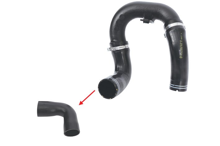 TURBO HORTUMU
PLASTİK BORU HARİÇ
OK İLE GÖSTERİLEN HORTUM FIAT NEW DOBLO 1.6 / 2.0 MULTIJET 51832089
51901753