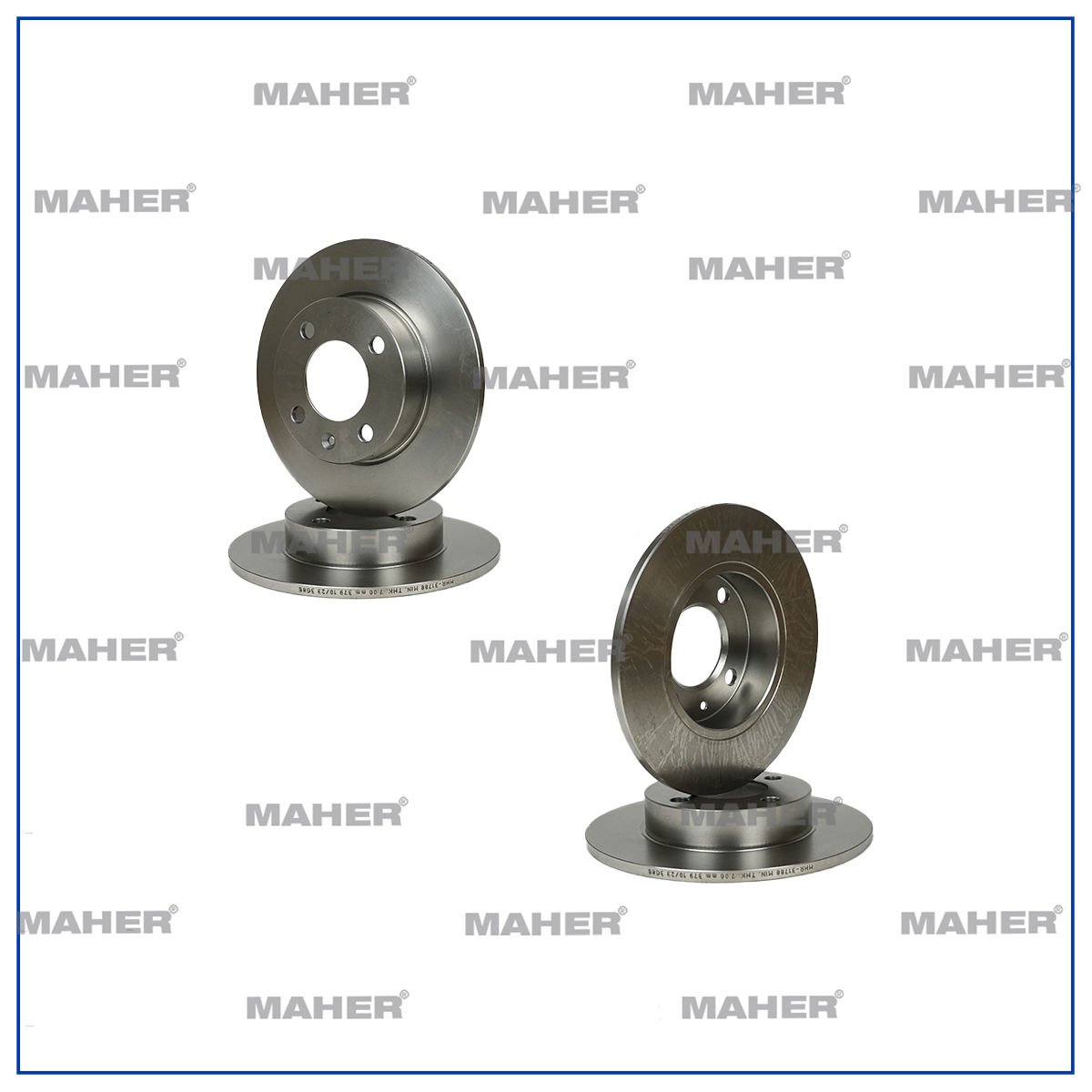 FREN DİSKİ POLO / POLO CLASSİC 99-01 ARKA DÜZ 230-4