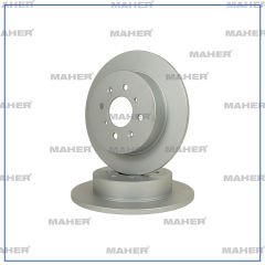 FREN DİSKİ CIVIC 01-06 / ARKA DÜZ 260-4 KAPLAMALI